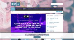 Desktop Screenshot of iusc.es